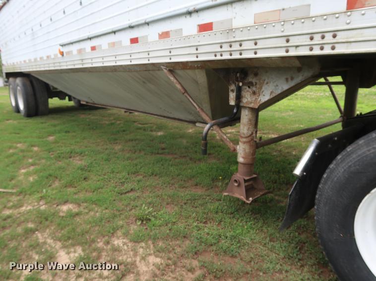 image for item EP9417 1974 Timpte double hopper bottom grain trailer