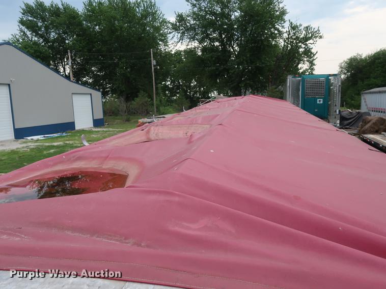 image for item EP9417 1974 Timpte double hopper bottom grain trailer