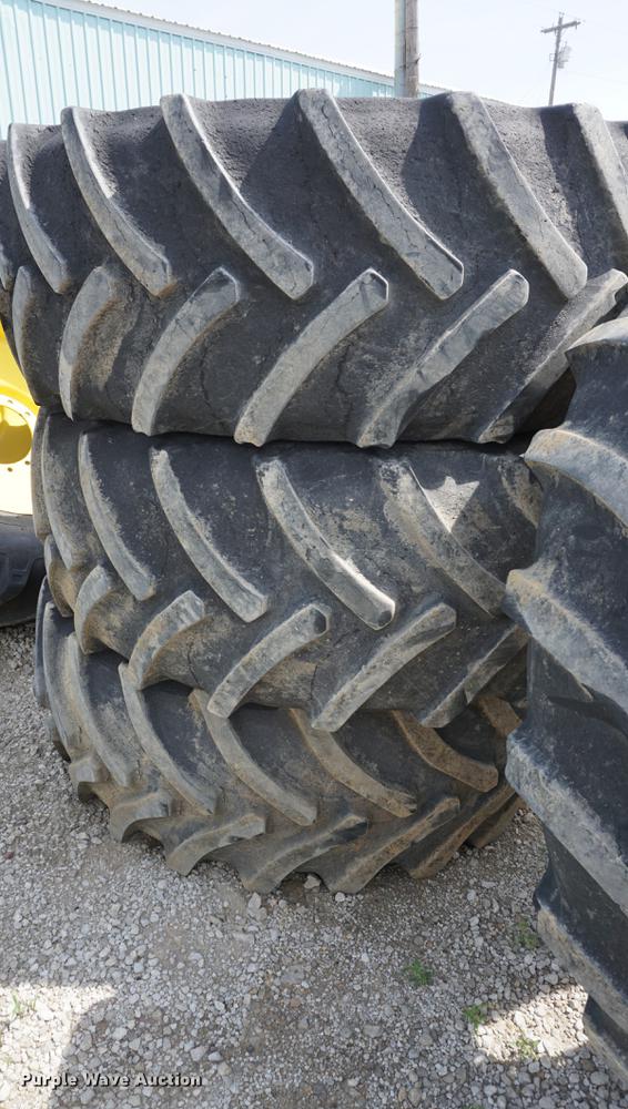 image for item ES9773 (4) 650/65R38 flotation tires and wheels