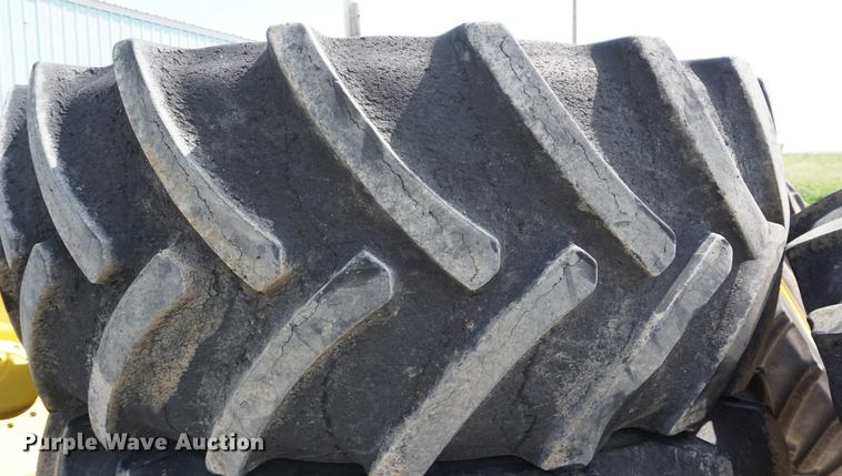 image for item ES9773 (4) 650/65R38 flotation tires and wheels