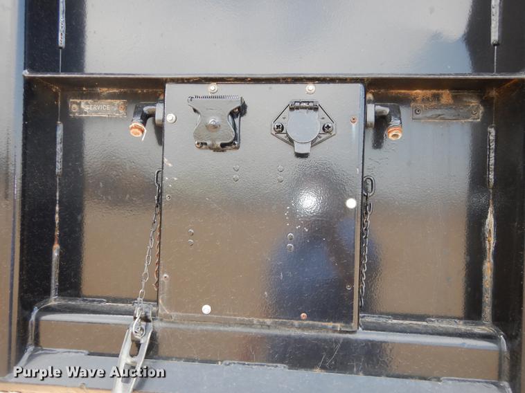 image for item DC0399 1991 Ranco M871 flat bed trailer