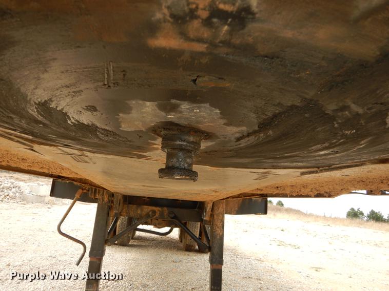 image for item DC0399 1991 Ranco M871 flat bed trailer