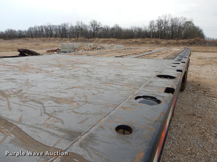 image for item DC0399 1991 Ranco M871 flat bed trailer