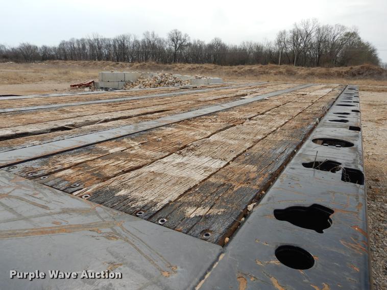 image for item DC0399 1991 Ranco M871 flat bed trailer