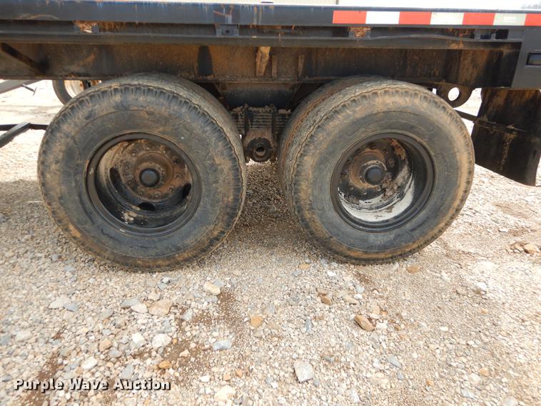 image for item DC0399 1991 Ranco M871 flat bed trailer