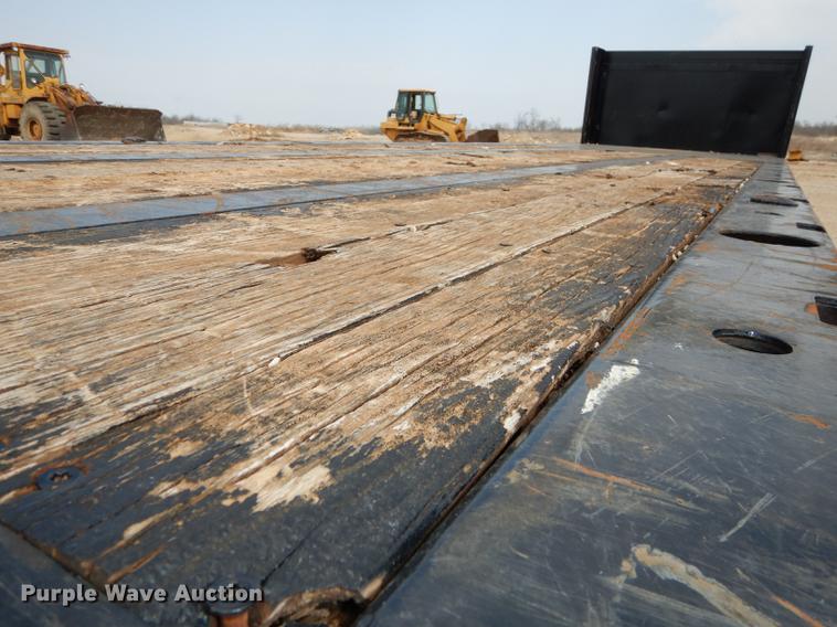 image for item DC0399 1991 Ranco M871 flat bed trailer