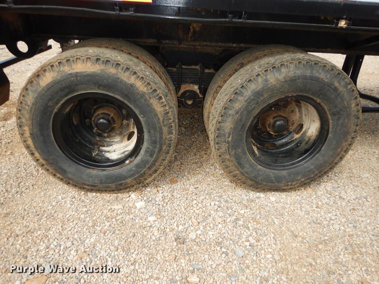 image for item DC0399 1991 Ranco M871 flat bed trailer