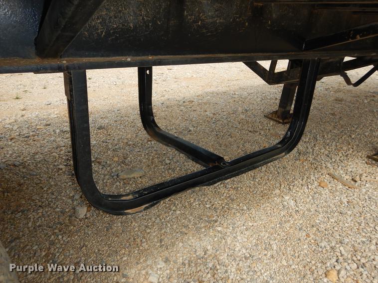 image for item DC0399 1991 Ranco M871 flat bed trailer