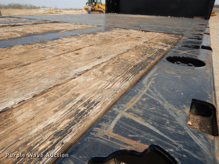 image for item DC0399 1991 Ranco M871 flat bed trailer