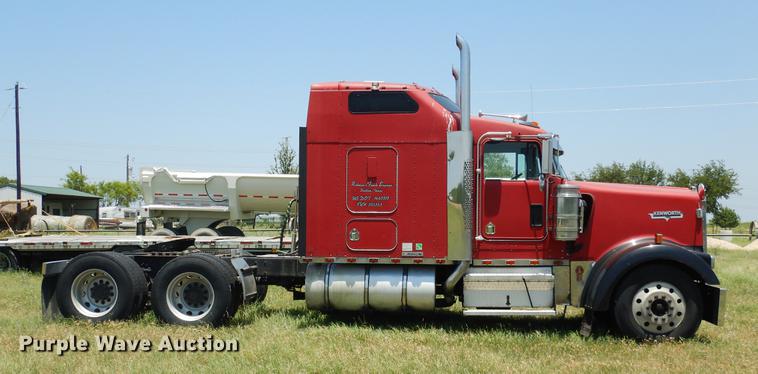 image for item DC5957 2001 Kenworth W900 semi truck