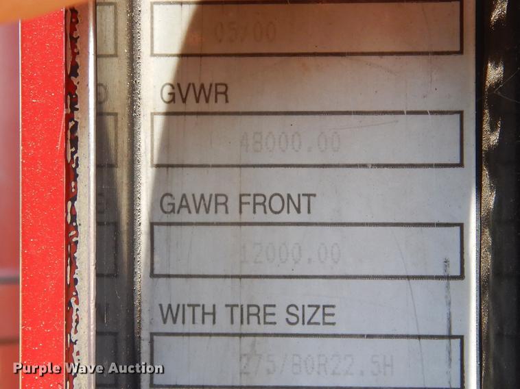 image for item DC5957 2001 Kenworth W900 semi truck