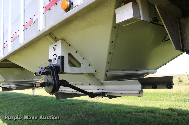 image for item DD4267 2009 Corn Husker 800ALSR-6308-6386 double hopper bottom grain trailer