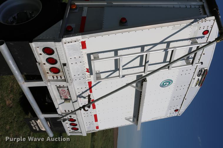 image for item DD4267 2009 Corn Husker 800ALSR-6308-6386 double hopper bottom grain trailer