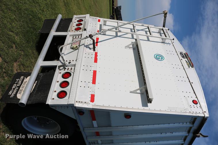 image for item DD4267 2009 Corn Husker 800ALSR-6308-6386 double hopper bottom grain trailer