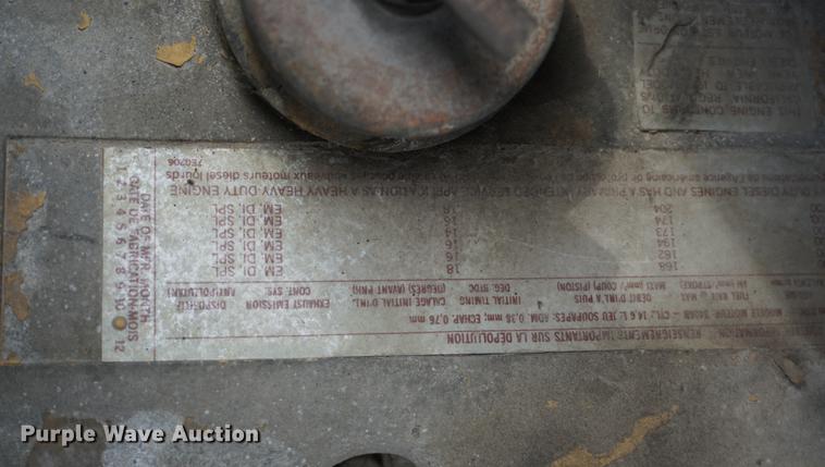 image for item DD7694 1989 Kenworth T600 semi truck