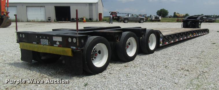 image for item DD8509 2002 Eager Beaver 50GSL lowboy equipment trailer