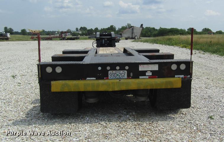 image for item DD8509 2002 Eager Beaver 50GSL lowboy equipment trailer