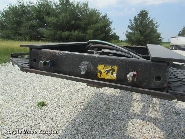 image for item DD8509 2002 Eager Beaver 50GSL lowboy equipment trailer