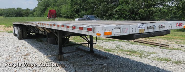 image for item DE3725 2004 Transcraft Eagle W2 flatbed trailer