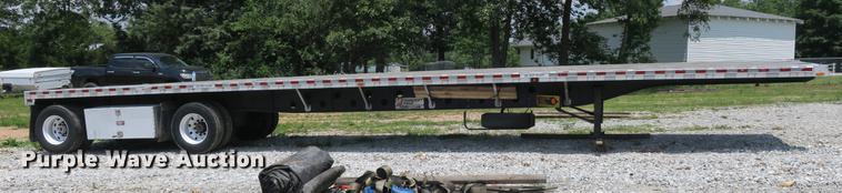 image for item DE3725 2004 Transcraft Eagle W2 flatbed trailer