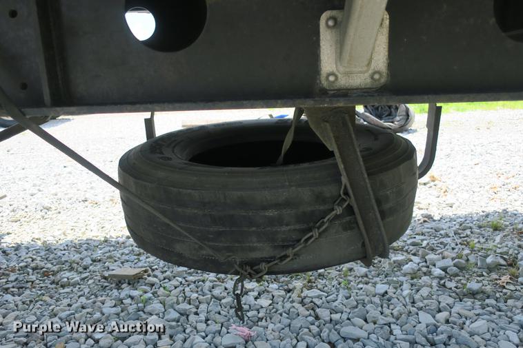 image for item DE3725 2004 Transcraft Eagle W2 flatbed trailer