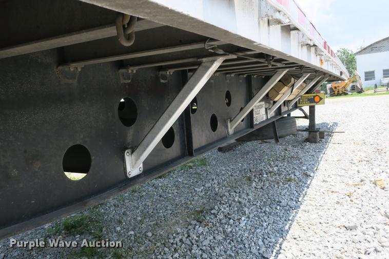 image for item DE3725 2004 Transcraft Eagle W2 flatbed trailer
