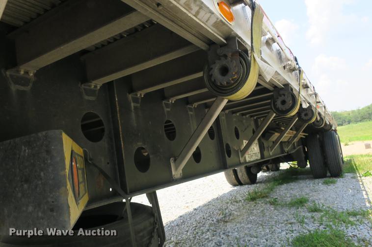 image for item DE3725 2004 Transcraft Eagle W2 flatbed trailer