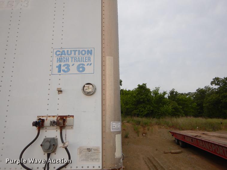 image for item EK9503 1995 Wabash SA-102CW dry van trailer