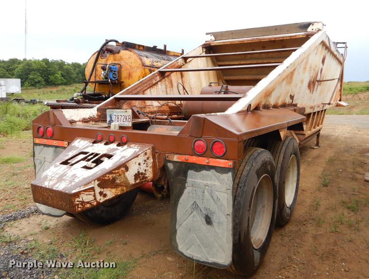image for item EK9510 1993 CPS bottom dump trailer