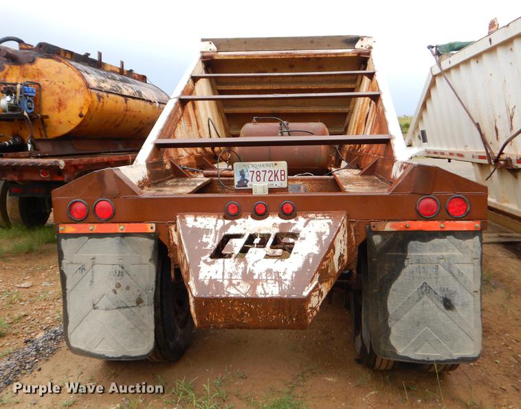 image for item EK9510 1993 CPS bottom dump trailer