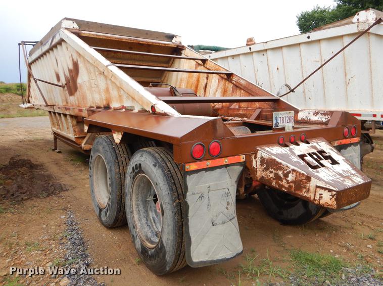 image for item EK9510 1993 CPS bottom dump trailer