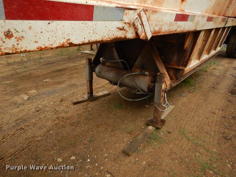 image for item EK9510 1993 CPS bottom dump trailer