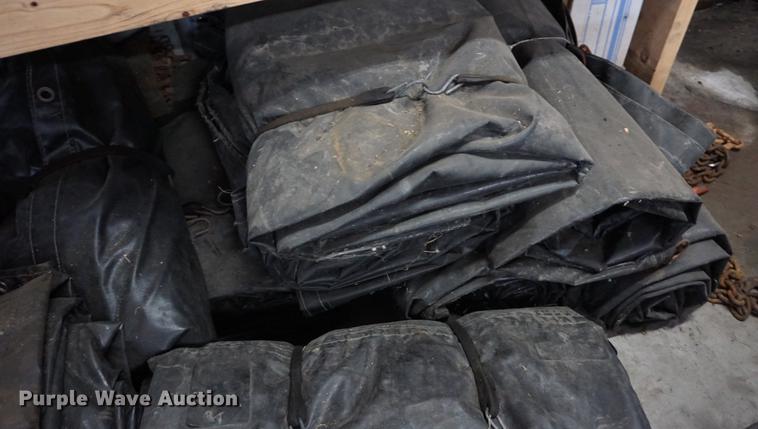 image for item ES9777 Approximately 20 truck tarps