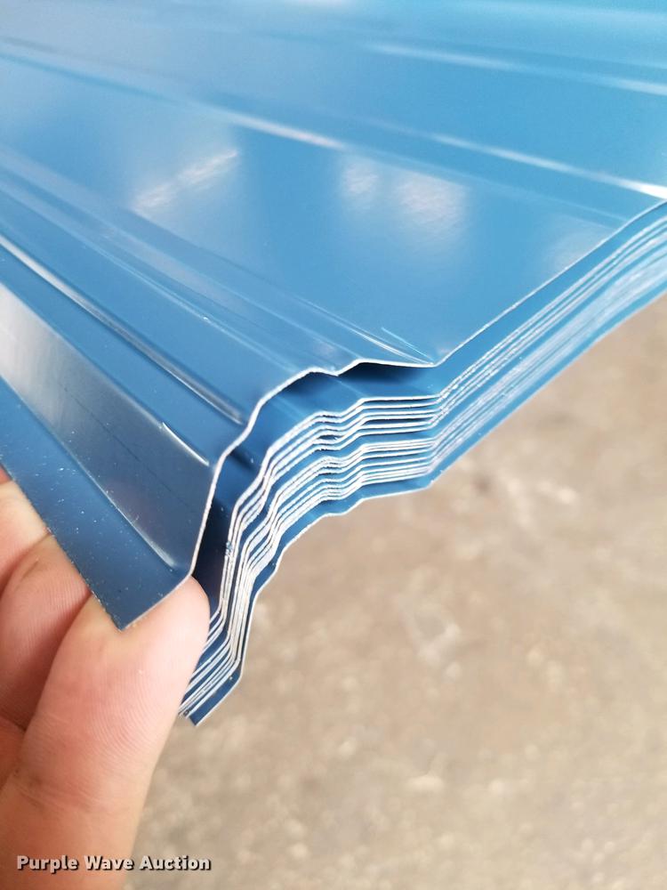 image for item AV9492 (51) sheets of ag panel steel roofing/metal siding