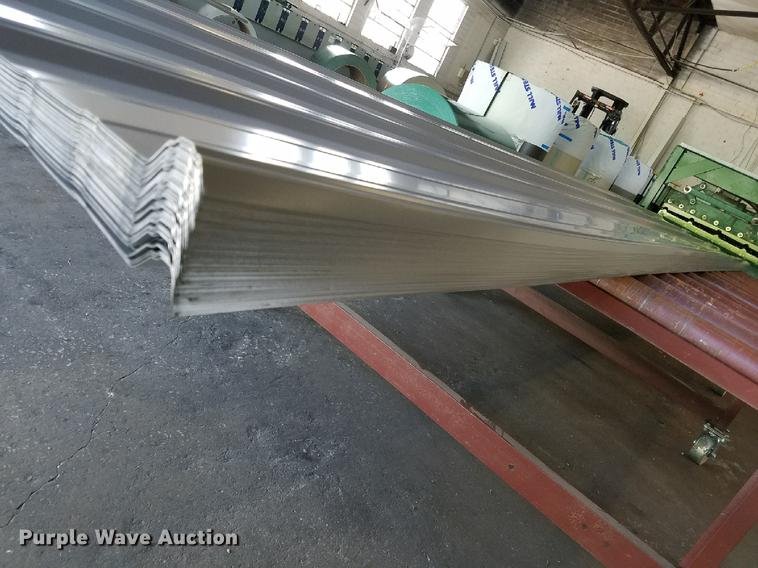 image for item AV9493 (50) sheets of ag panel steel roofing/metal siding
