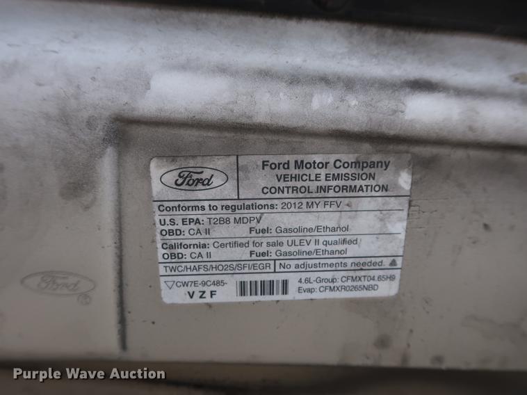 image for item AX9020 2012 Ford E250 van
