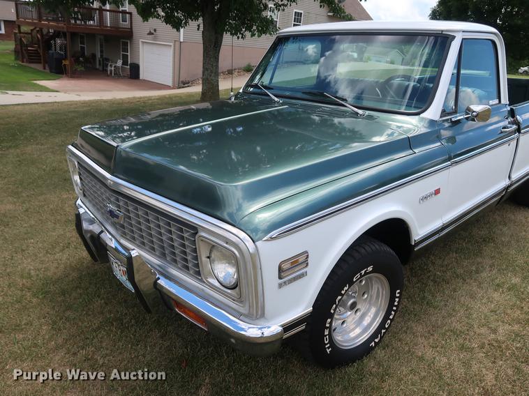 image for item AX9026 1971 Chevrolet Cheyenne 10 pickup truck