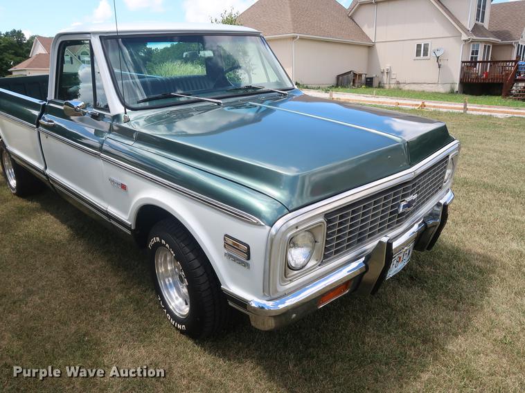 image for item AX9026 1971 Chevrolet Cheyenne 10 pickup truck