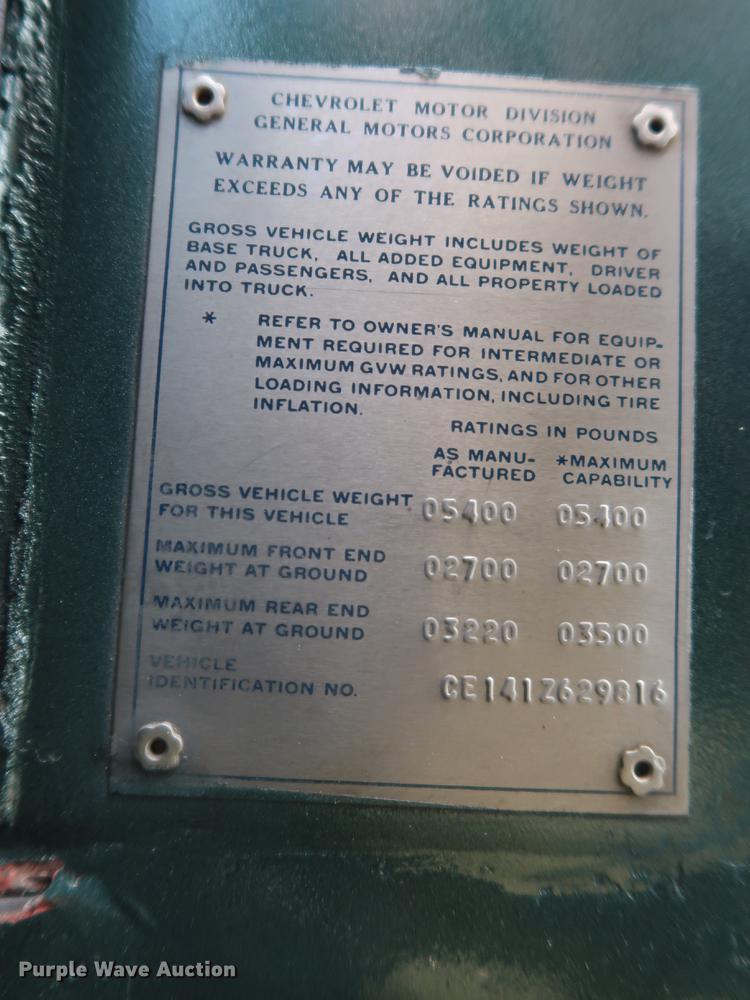 image for item AX9026 1971 Chevrolet Cheyenne 10 pickup truck