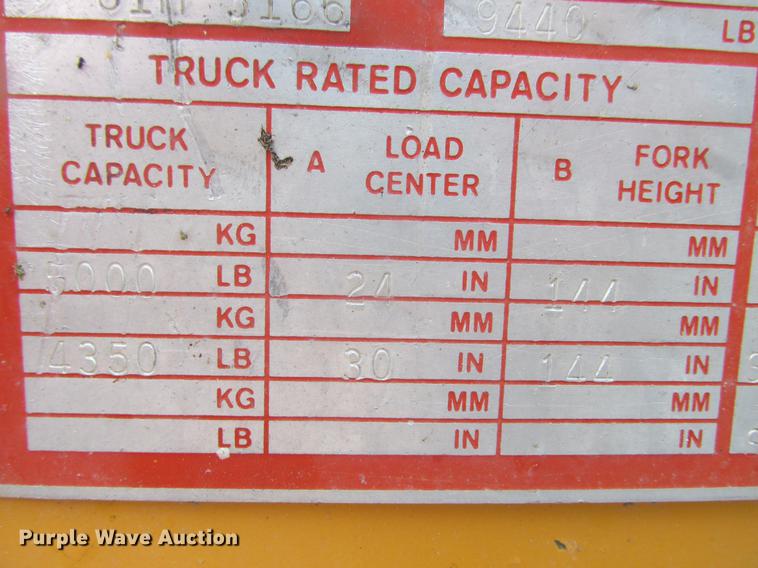 image for item DA8254 Caterpillar V50B forklift
