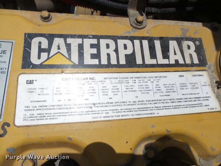 image for item DB7114 2004 Freightliner FL70 flatbed truck