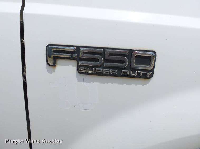 image for item DB7115 1999 Ford F550 Super Duty utility truck