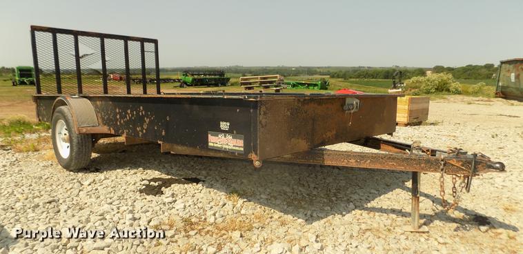 image for item DB8704 2014 Finish line UST3 8.514 utility trailer