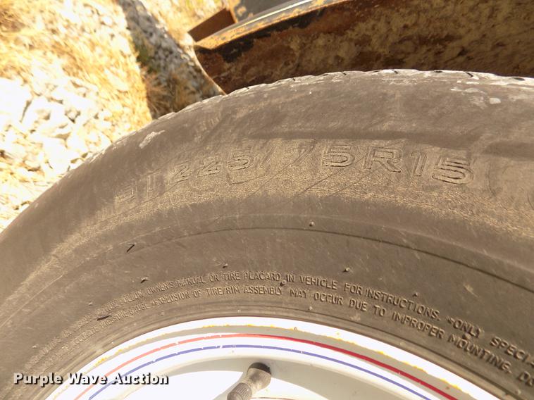 image for item DB8704 2014 Finish line UST3 8.514 utility trailer