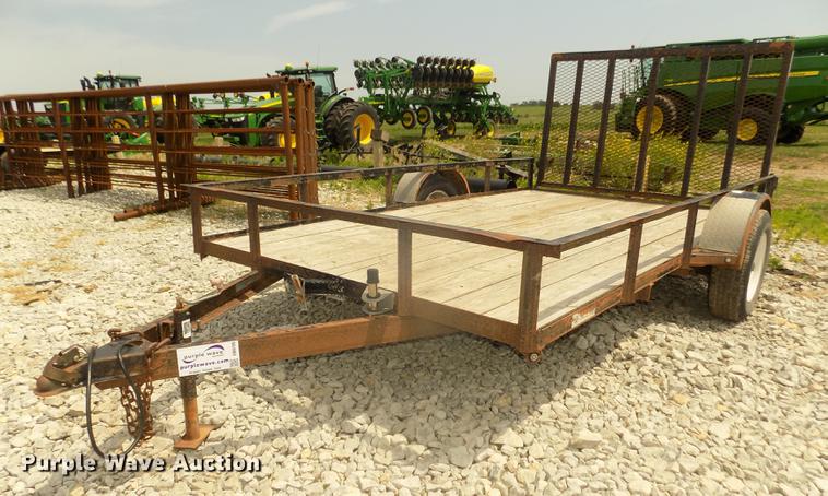 image for item DB8709 2011 Finish line LLR38512 utility trailer