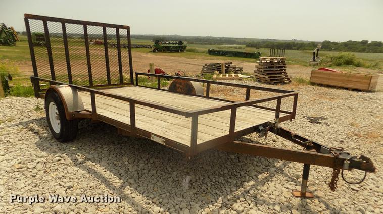 image for item DB8709 2011 Finish line LLR38512 utility trailer