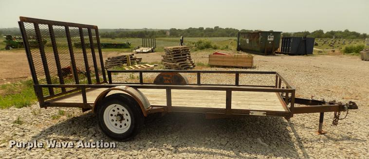 image for item DB8709 2011 Finish line LLR38512 utility trailer