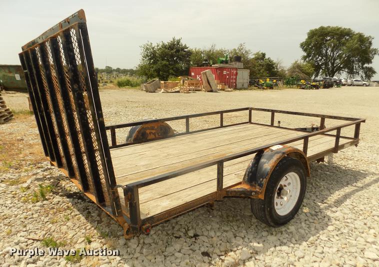 image for item DB8709 2011 Finish line LLR38512 utility trailer