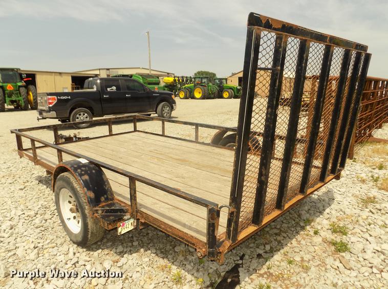 image for item DB8709 2011 Finish line LLR38512 utility trailer