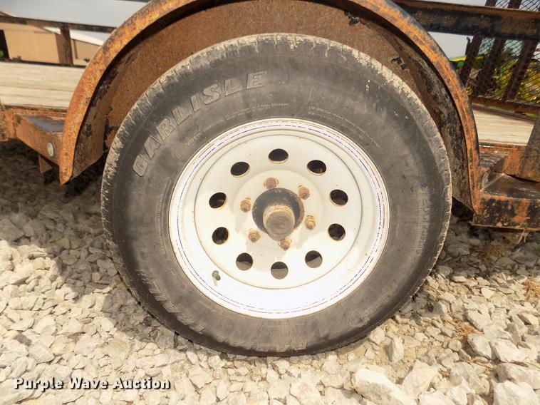 image for item DB8709 2011 Finish line LLR38512 utility trailer